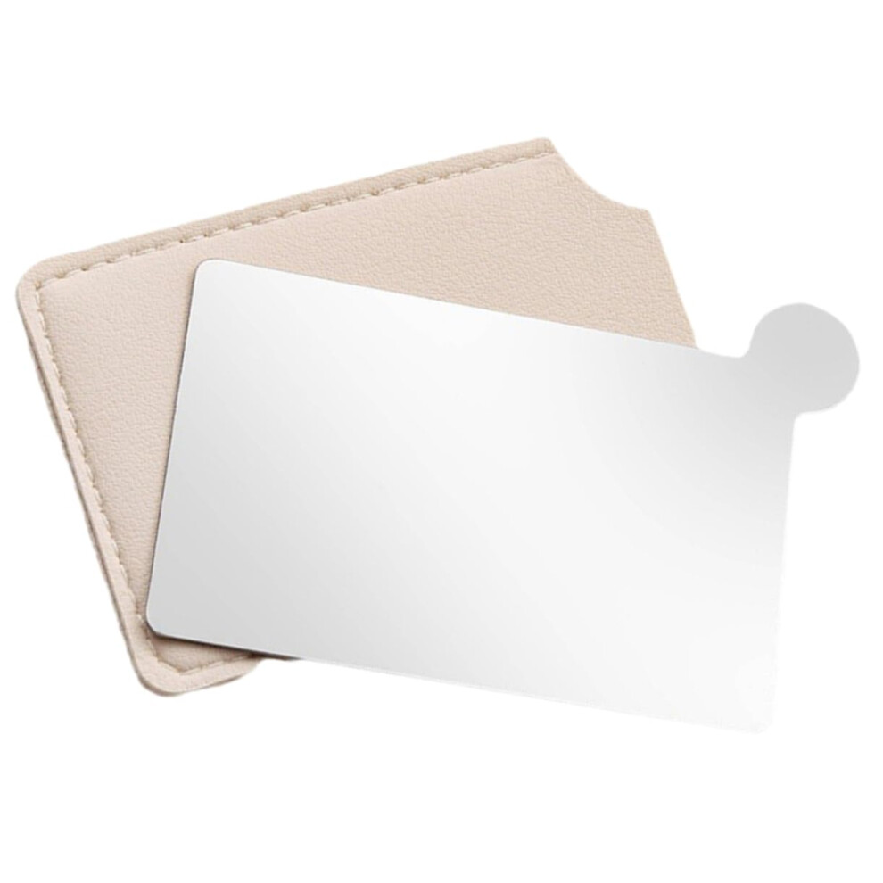 Makeup Mixing Palette with Mirror, Stainless Steel Travel Tray for Foundation and Concealer