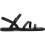 Toms (, ) TOMS Kira Leather Women's Black Sandals 5