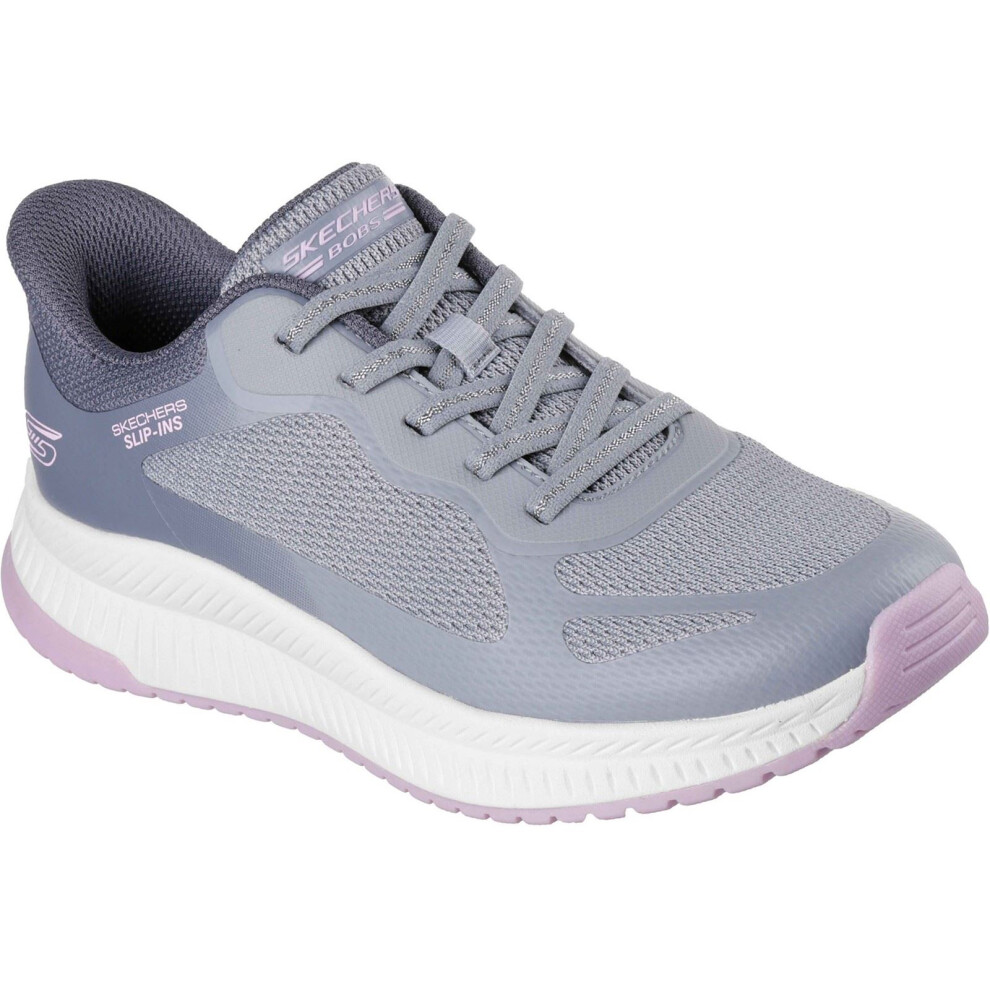 Skechers (, ) Bobs Squad 4 Staple Look Women's /Multi Trainers Grey