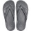 Crocs (, ) Crocs Crocband Thermoplastic Men's Slate Grey/Smoke Flip Flops 5