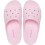 Crocs (, ) Crocs Classic Thermoplastic Women's Pink Milk Slides 5