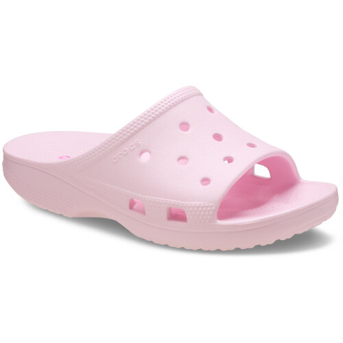 Crocs (, ) Crocs Classic Thermoplastic Women's Pink Milk Slides