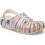 Crocs (, ) Crocs Classic Tie Dye Thermoplastic Women's Chalk/Multi Clogs 1