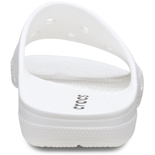 Crocs (, ) Crocs Classic Thermoplastic Women's White Slides 1