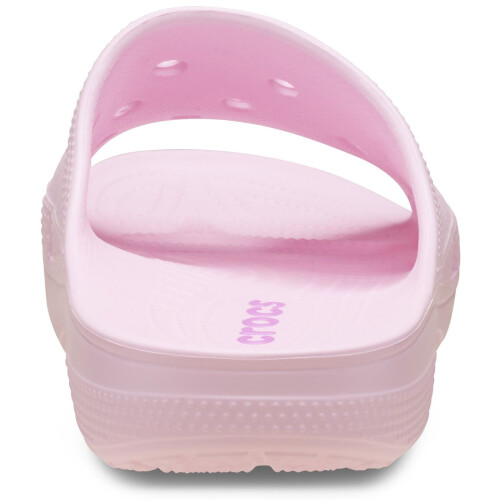 Crocs (, ) Crocs Classic Thermoplastic Women's Pink Milk Slides 1
