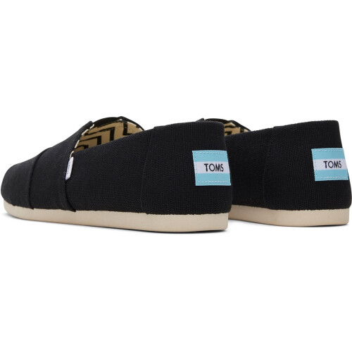 Toms (, ) TOMS Alpargata Cotton Men's Black Espadrilles 1