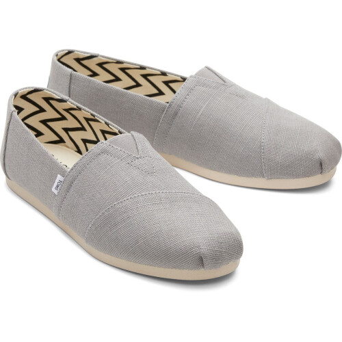 Toms (, ) TOMS Alpargata Cotton Men's Drizzle Grey Espadrilles 2