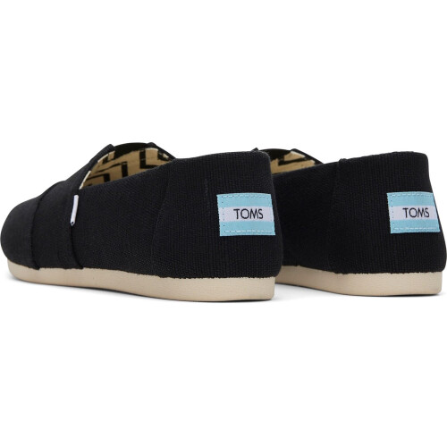 Toms (, ) TOMS Alpargata Cotton Women's Black Espadrilles 1