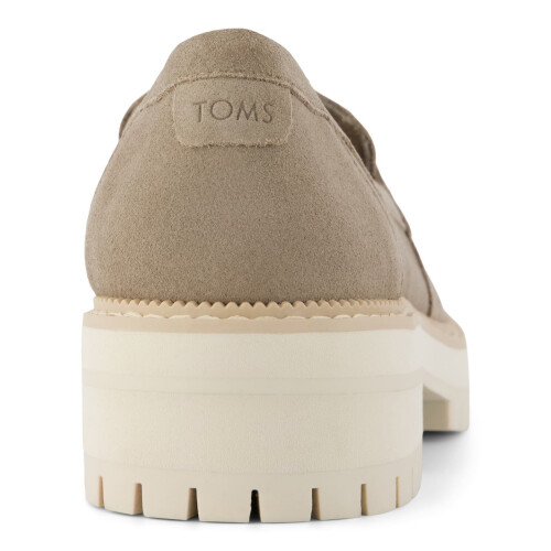 Toms (, ) TOMS Cara Leather Women's Dune Loafers