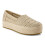 Toms (, ) TOMS Valencia Textile Women's Champagne Espadrilles 1