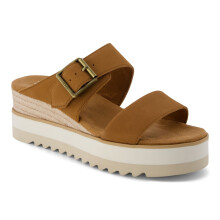 (, ) TOMS Diana Leather Women's Brown Sugar Sandals