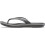 Crocs (, ) Crocs Crocband Thermoplastic Men's Slate Grey/Smoke Flip Flops 6
