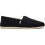 Toms (, ) TOMS Alpargata Cotton Men's Black Espadrilles 6