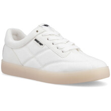 (, ) Rocket Dog Kitty Canvas PU Cotton Women's White Trainers