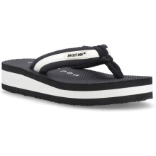 (, ) Rocket Dog Monica Nylon PU Textile Women's Black/Off White Flip Flops