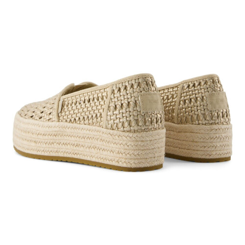 Toms (, ) TOMS Valencia Textile Women's Champagne Espadrilles 1