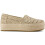 Toms (, ) TOMS Valencia Textile Women's Champagne Espadrilles 6