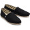 Toms (, ) TOMS Alpargata Cotton Women's Black Espadrilles 3