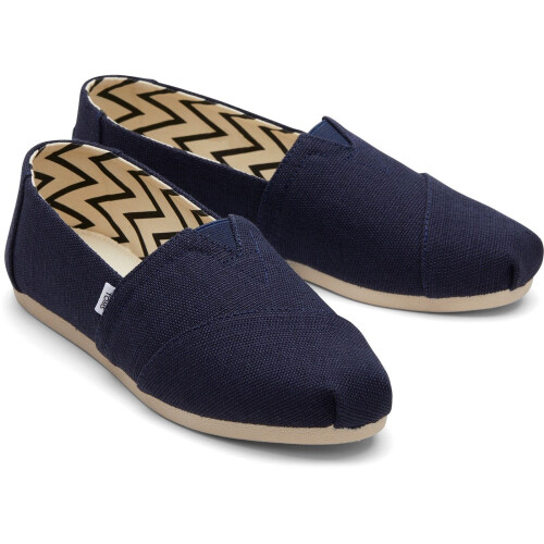 Toms (, ) TOMS Alpargata Cotton Women's Navy Espadrilles 2