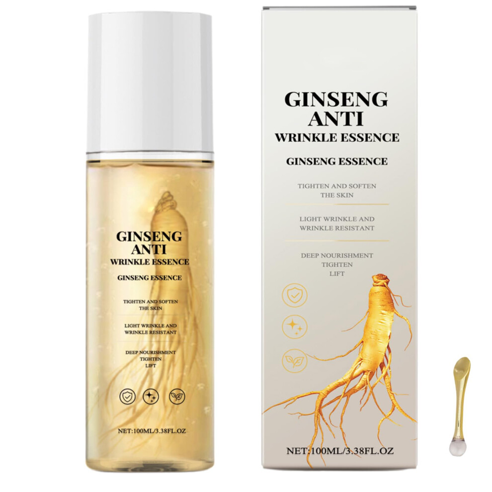 Ginseng Essence Water Anti Aging Hydrating Toner 100ml with Wild Ginseng for Face and Neck