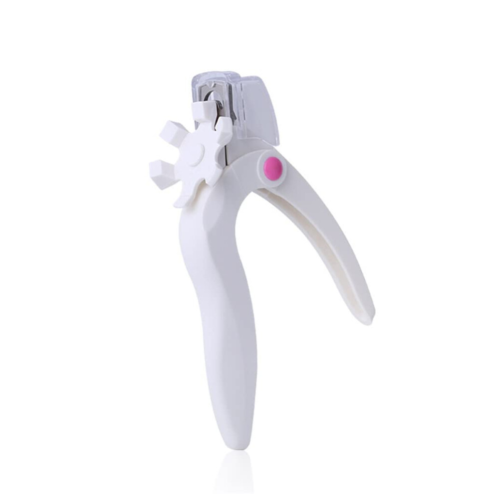 Professional Nail Clipper Acrylic Tip Cutter Stainless Steel Manicure Tool for False Nails