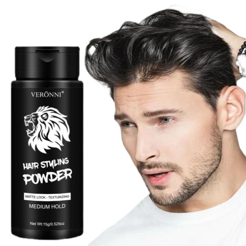 Hair Styling Powder for Men and Women with Instant Root Lift, Matte Finish and LongLasting Volume