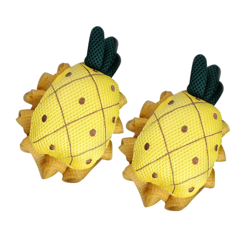 2Pack Cactus Bath Loofah Shower Pouf with Gentle Exfoliation and Durable Cartoon Design