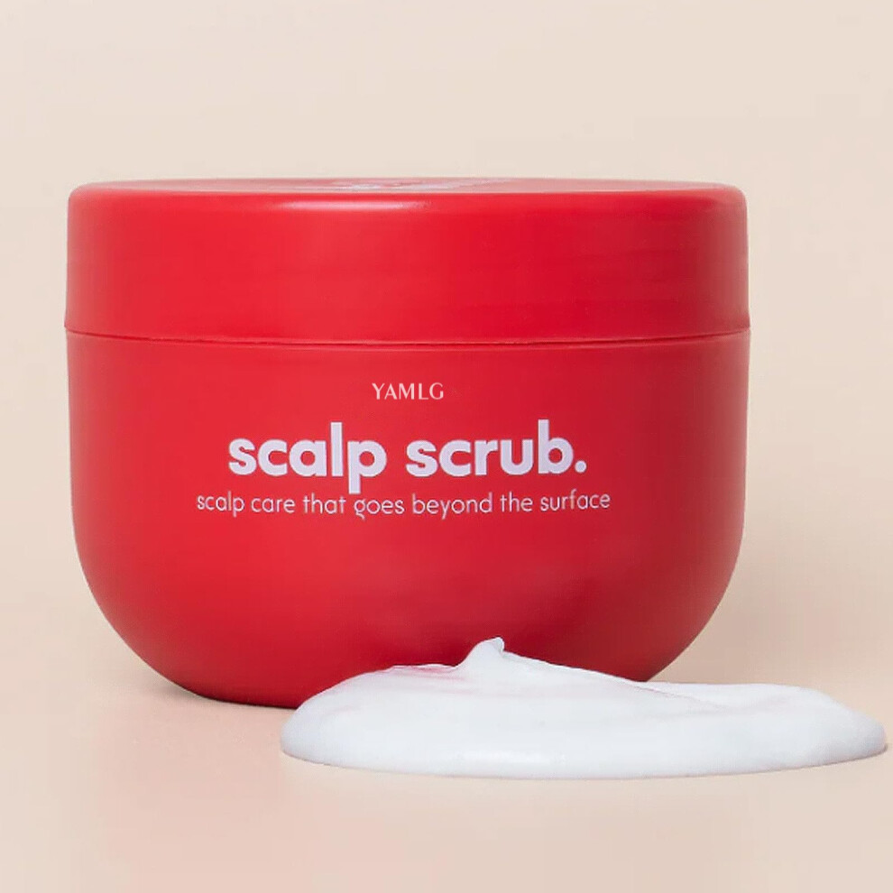 Scalp Scrub Shampoo with Turmeric and Avocado Oil for Deep Cleansing and Flake Reduction, 3.52oz