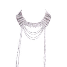 Hand-polished Finish Body Chain for Women, Rhinestone Body Chain with Non-allergenic Adjustable Chain, Exquisite Artistry Skin-friendly Waist Jewelry