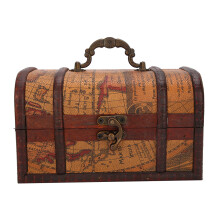 Decorative Storage Boxes For Home Memory Box Vintage Wooden Keepsake Box With Lid Rustic Design Aesthetic Appeal Compact And Lightweight