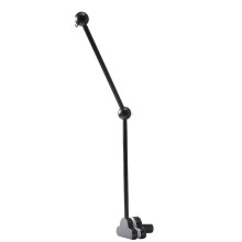 Baby Crib Mobile Holder 27 Inch Black Wooden Arm 360 Rotating for Hanging Toys Nursery Decor