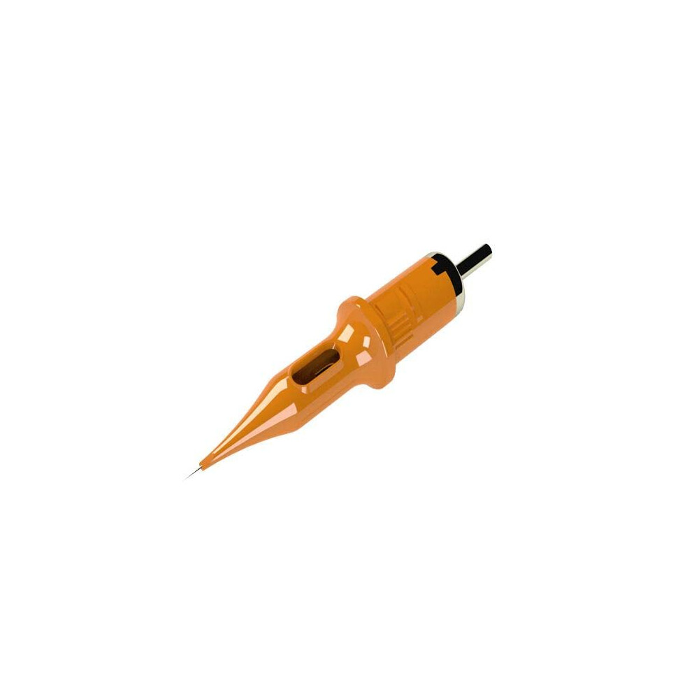 1218RL Professional Membrane Tattoo Needle Cartridges with Sharp Tips and Ink Backflow Prevention