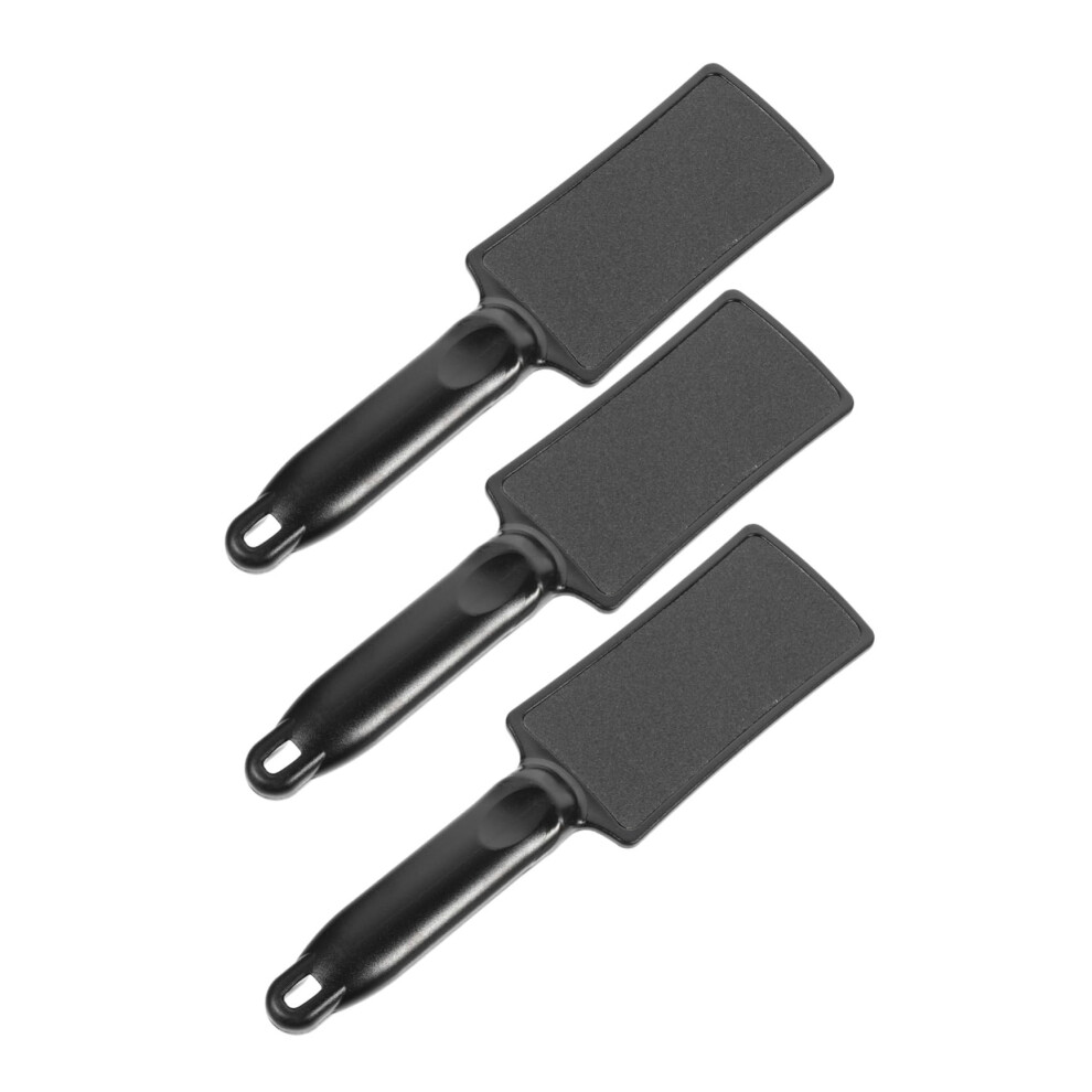 3pcs DoubleSided Foot File Callus Remover with Ergonomic NonSlip Grip for Smooth Feet