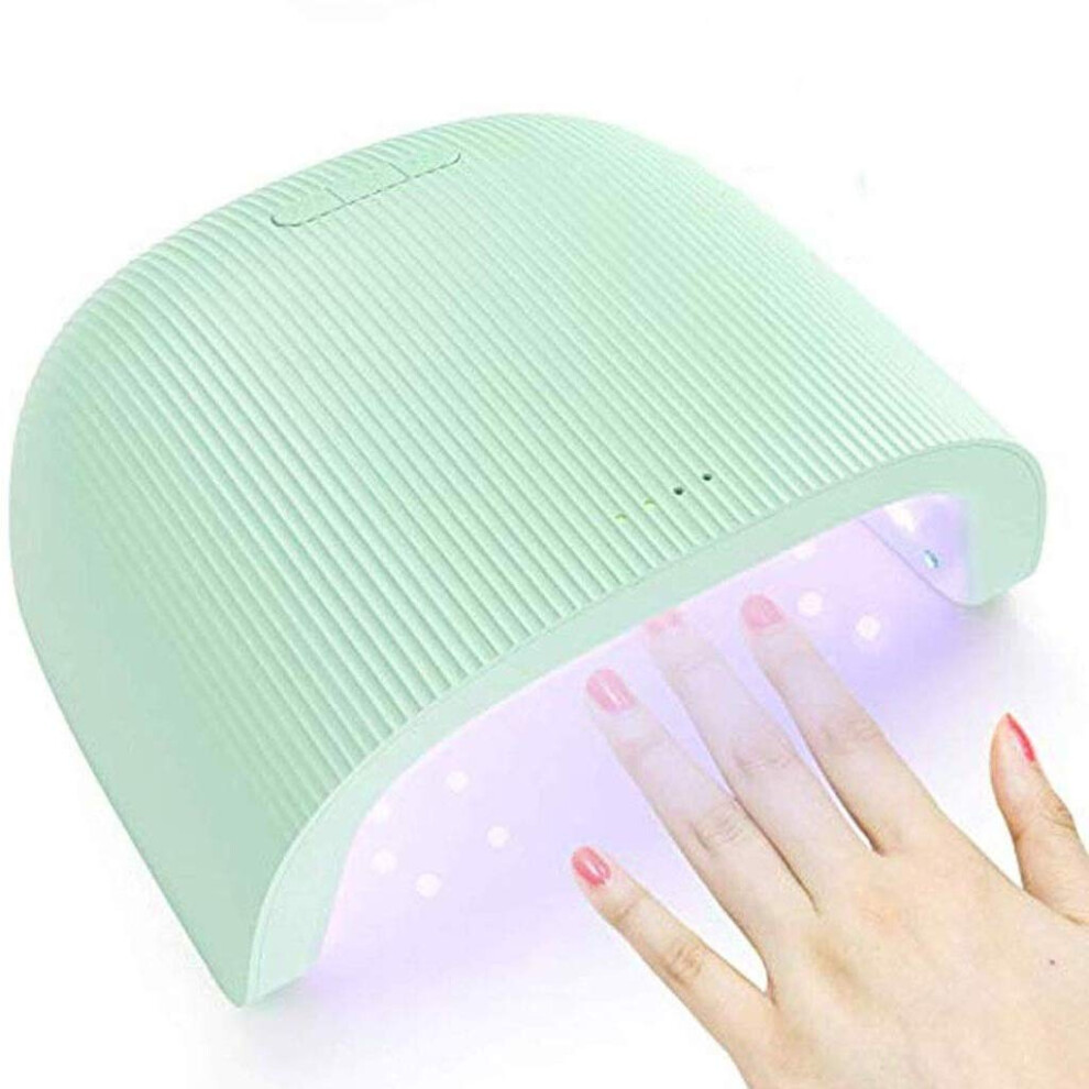 Professional LED Nail Lamp with Timer, Quick Dry Gel Nail Dryer for Home and Salon Manicure