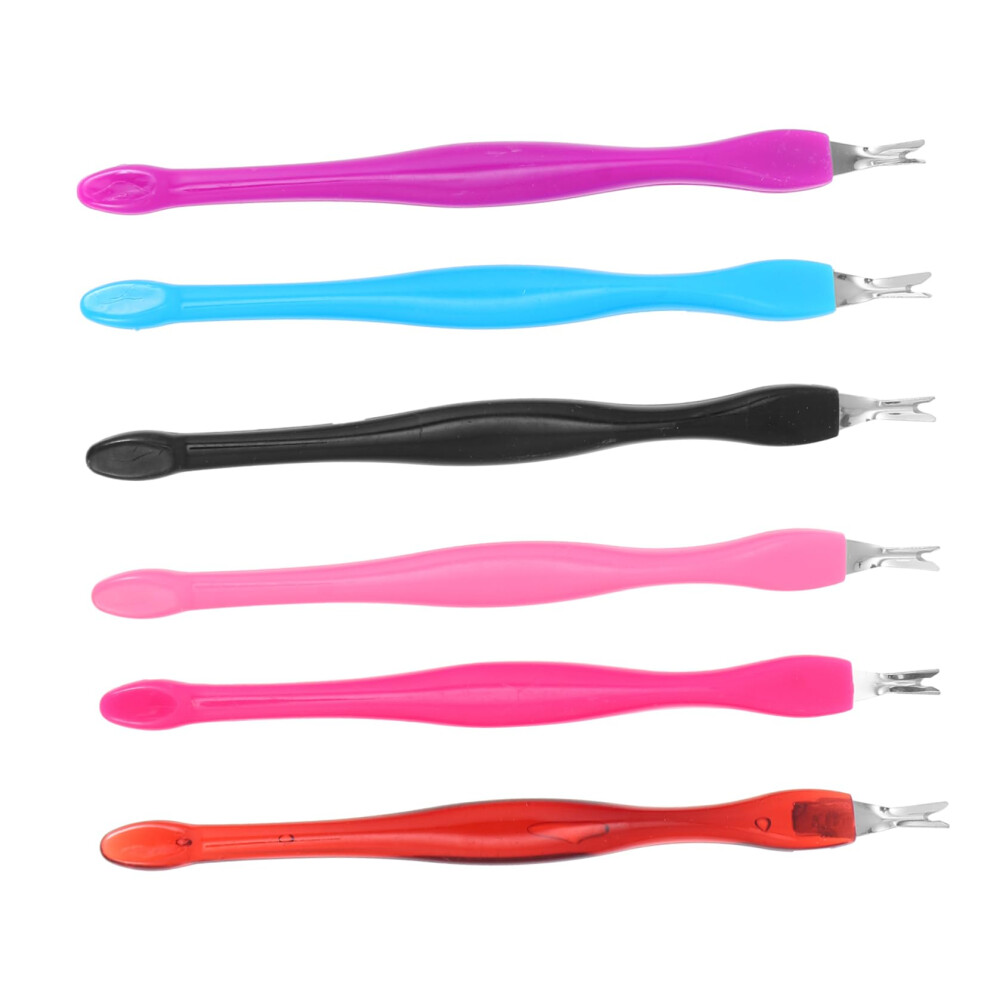 Professional Cuticle Remover Tool Stainless Steel Dead Skin Fork for Manicure Pedicure Salon Use