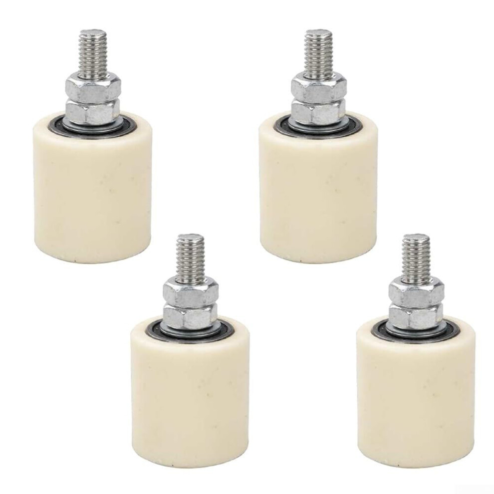 Sliding Gate Guide Roller For Angle Steel And Round Rails, Pp 40X43 Noise Reduction Wheels 9094768398586