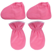 Paraffin Wax Hand and Foot Mitts with Heat Therapy for Deep Hydration, Washable and Reusable