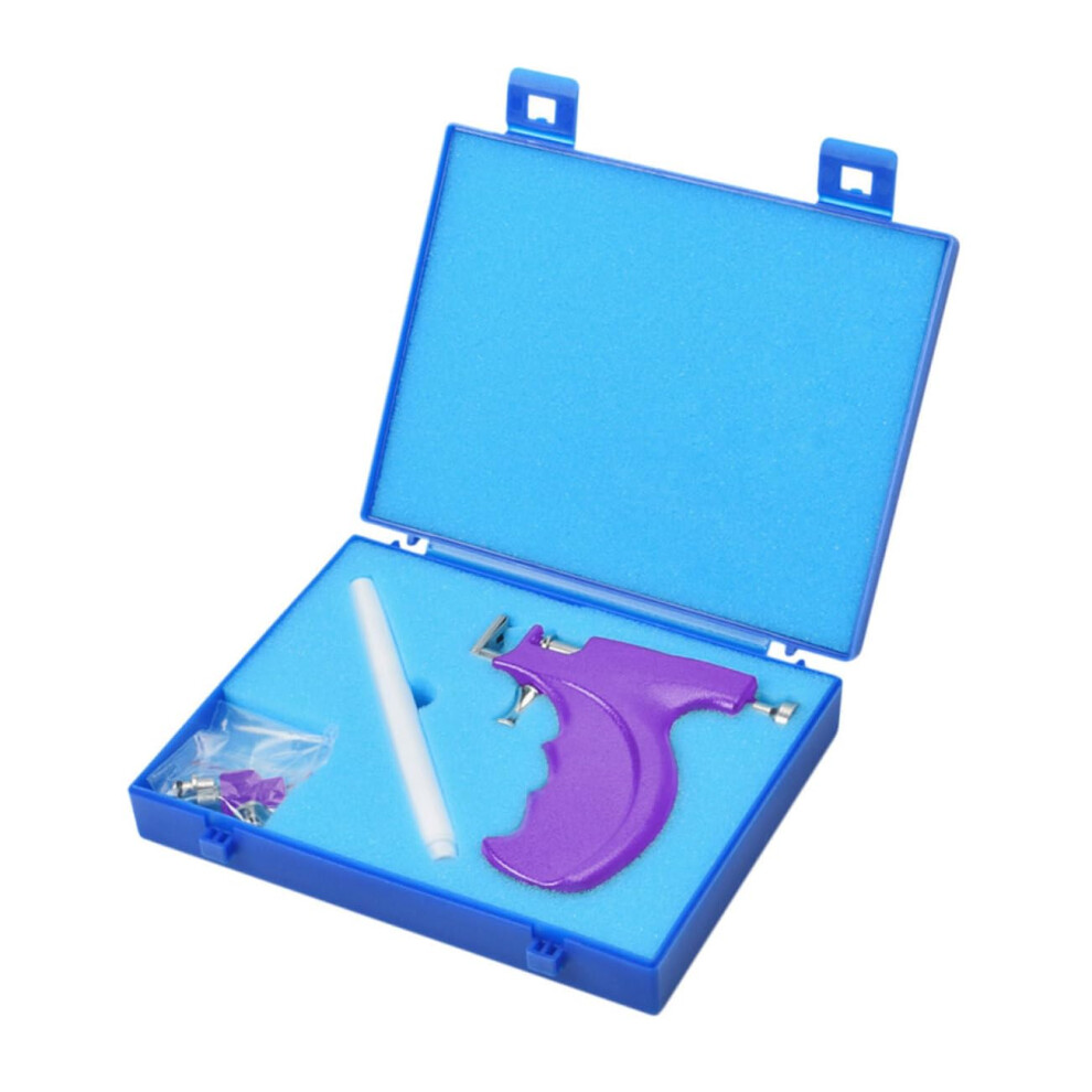 Ear Piercing Kit with Professional Piercing Gun, OneStep Action, Stainless Steel for MultiArea Use