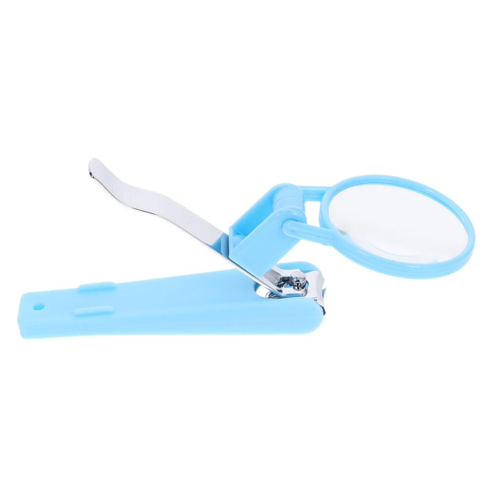 Magnifying Nail Clippers with Builtin Glass for Seniors, Ergonomic Grip, Precision Cutting