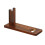 Rustic Wooden Wine Rack Single Bottle Holder with Stable Structure for Home Kitchen Decor 1