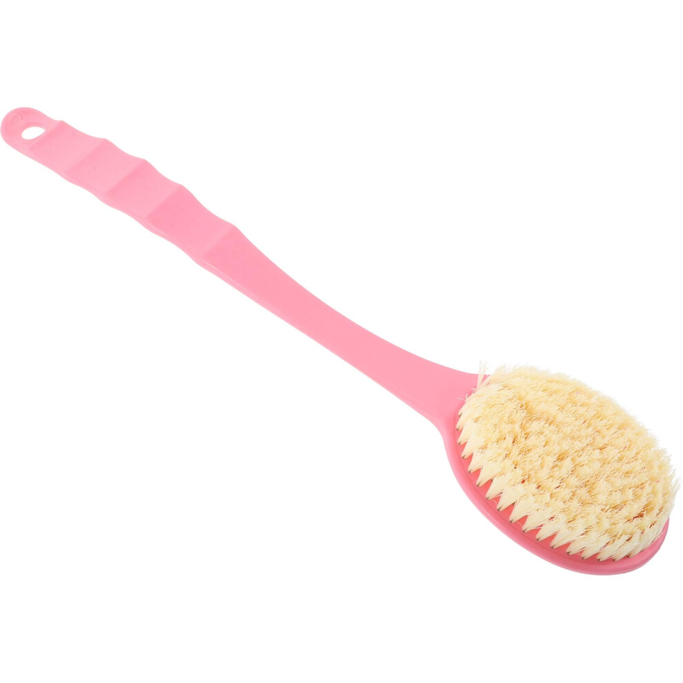 Back Scrubber Long Handle Shower Brush for Exfoliating and Hard to Reach Areas with Sponge