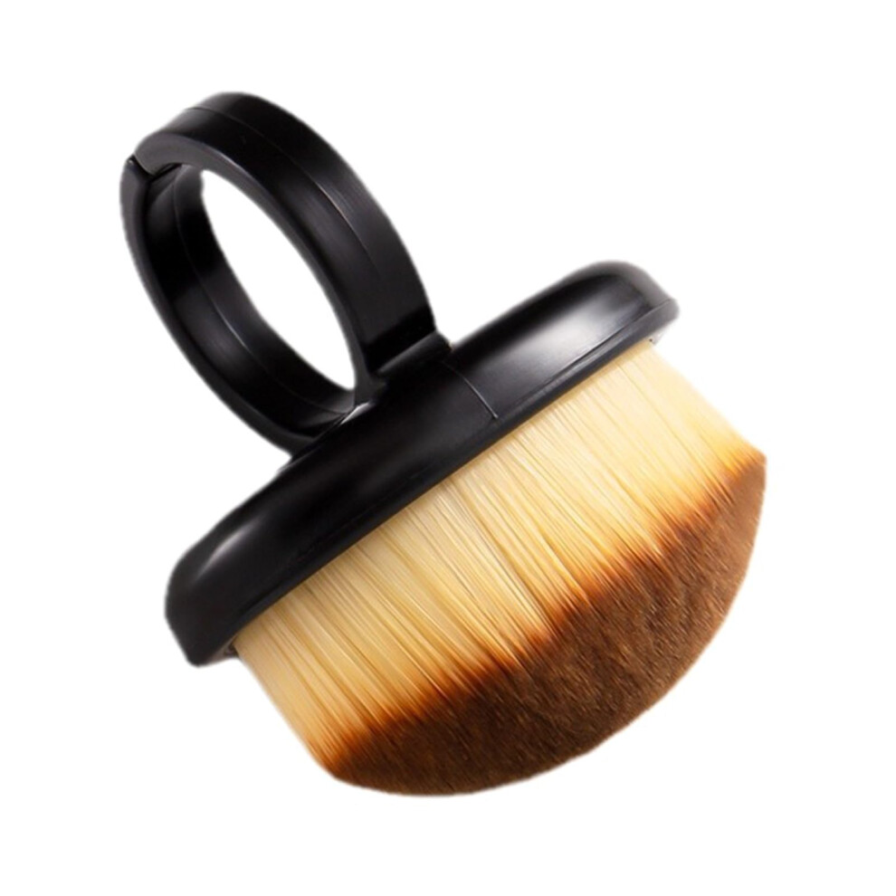 Ring Shaped Nail Dust Brush for Quick Dust Removal and Manicure Nail Art Cleaning