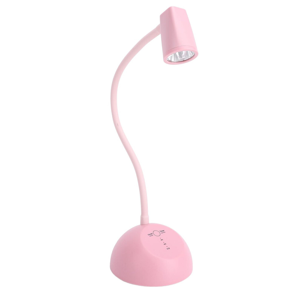 LED Nail Lamp Cordless Rechargeable Nail Dryer with Touch Sensor and Flexible Gooseneck for Gel Nails