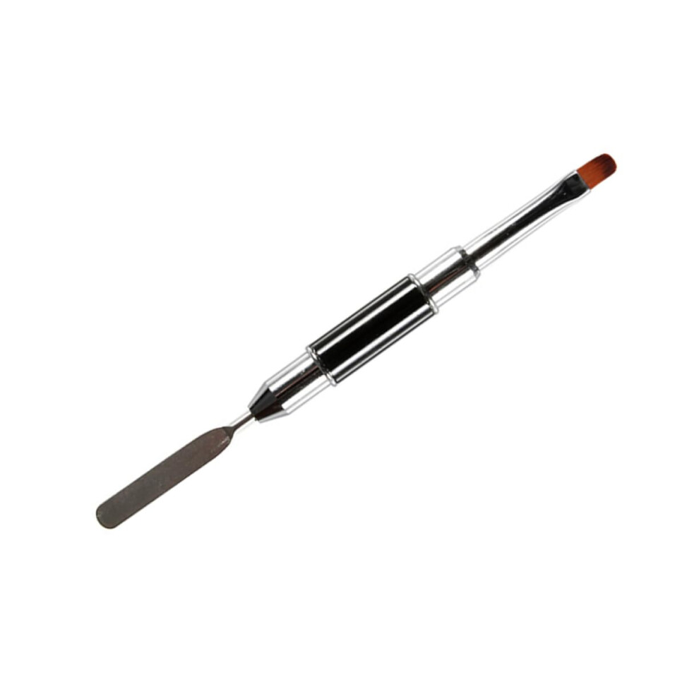 Nail Art Brush DualHead Gel Nail Brush with Precision Tip and Protective Storage Tube