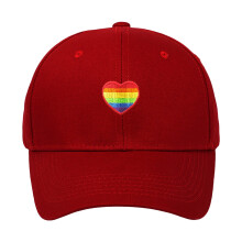 Hats Kids Girls Spring Baseball Cap Embroidery Moon Rainbow Duck Tongue Hat Unisex Sun Protection One Size Blue Red