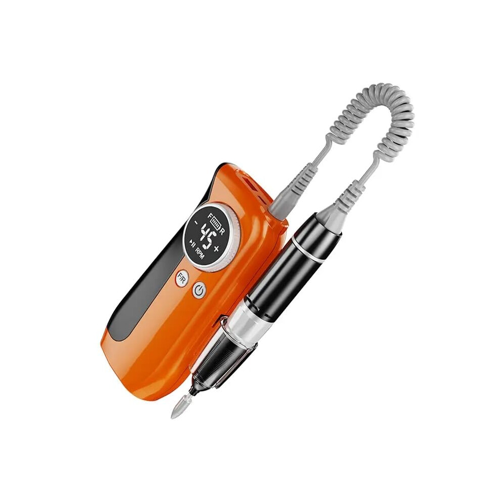Electric Nail Drill 45000 RPM Rechargeable Cordless for Professional Manicure and Pedicure