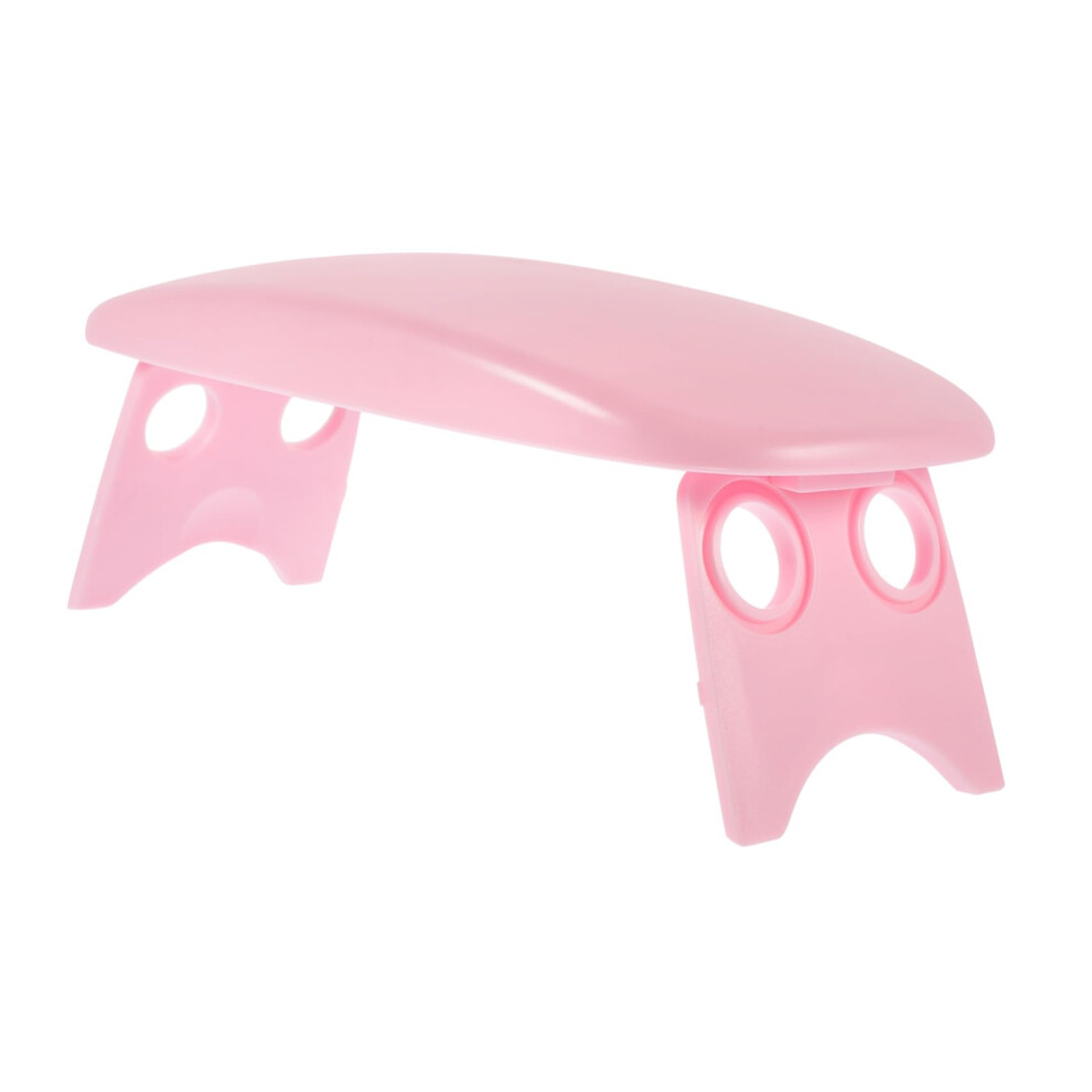 Nail Arm Rest with Ergonomic Wrist Support, Foldable Manicure Hand Cushion for Salon and Travel