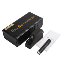 Tester professionale per gemme con identificazione rapida e precisa, rifrattometro per gemme che misura l'indice di rifrazione da 1,30 a 1,81.