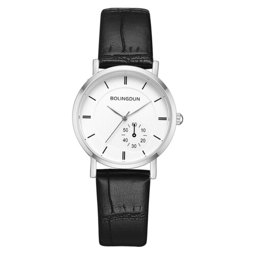 Ρολόι με λατινικούς αριθμούς για άνδρες και γυναίκες, με εναλλάξιμο δερμάτινο