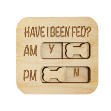 Unique Gift Wooden Pet Feeding Alert Reminder For Dog Use-N2